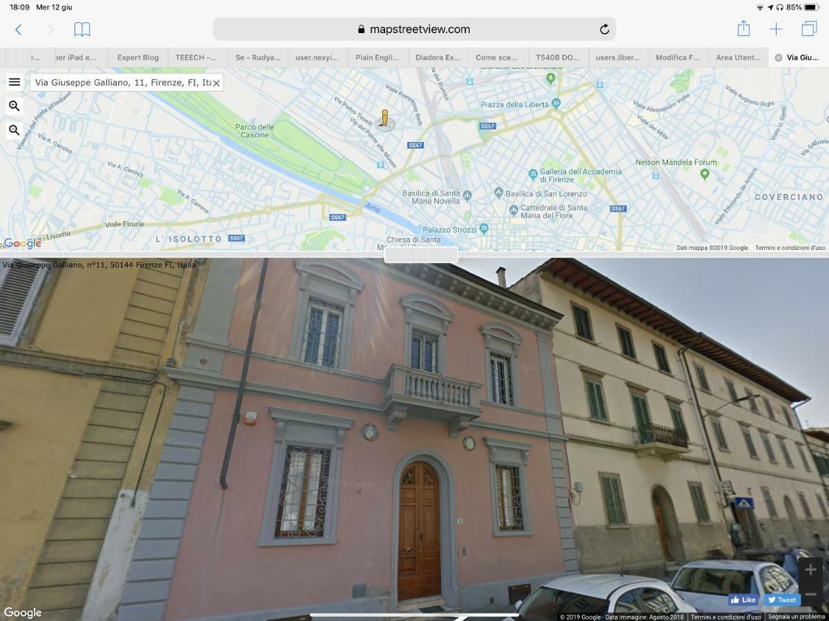 Il Villino Rosa Apartments Флоренция Экстерьер фото